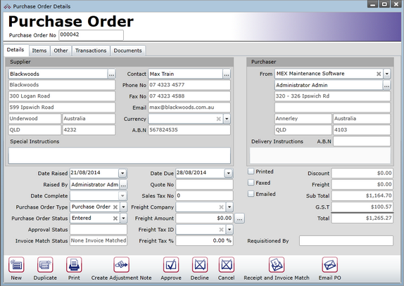 Digital Purchase Order System Purchase Order Systems